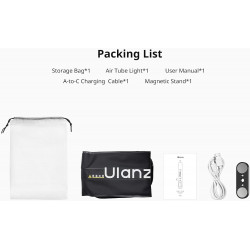 Ulanzi UA20 20W Portable Air Tube Bi-Color LED Light Ulanzi UA20 20W Portable Air Tube Bi-Color LED Light