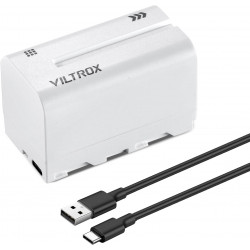 VILTROX NP-F750 Rechargeable Lithium-Ion Battery with USB-C Charging Port VILTROX NP-F750 Rechargeable Lithium-Ion Battery with USB-C Charging Port