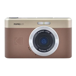 Kodak Pixpro C1 13MP FHD 1080P Digital Camera Brown Kodak Pixpro C1 13MP FHD 1080P Digital Camera Brown