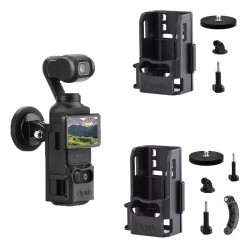 Pocket 3 Magnetic Mount Magnet Bracket Expansion Adapter Holder with Cold Shoe