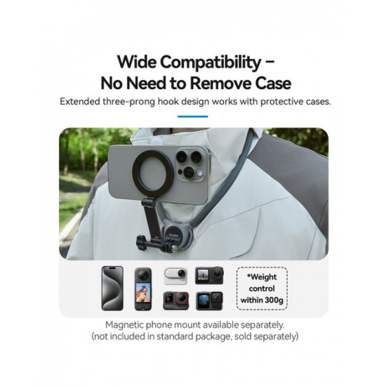 TELESIN 2in1 Magnetic Neck Mount SE 2.0 TELESIN 2in1 Magnetic Neck Mount SE 2.0