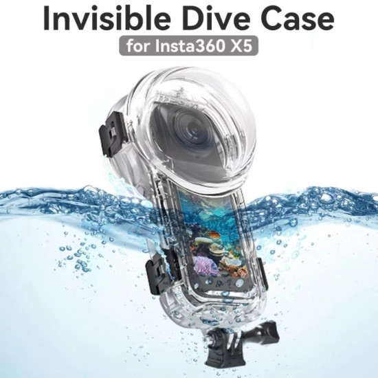 Invisible Dive Case for Insta360 X5