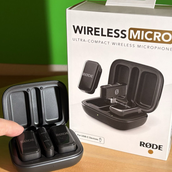 Rode Wireless Micro Twin Microphone Kit (Black) with USB-C Receiver Rode Wireless Micro Twin Microphone Kit (Black) with USB-C Receiver