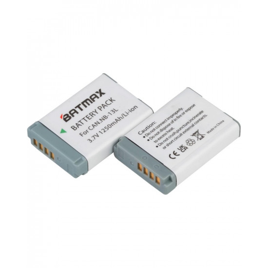NB-13L for Camera Battery Powershot G1 X Mark II, G5X, G5 X Mark II, G7X, G7X Mark II, G7 X Mark III, G9X, N100, SX620 HS NB-13L for Camera Battery Powershot G1 X Mark II, G5X, G5 X Mark II, G7X, G7X Mark II, G7 X Mark III, G9X, N100, SX620 HS