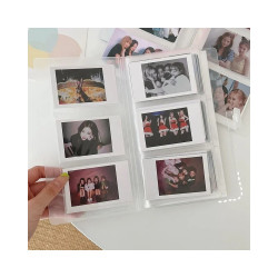 Instax Mini Film Transparent Photo Book Album 300 Pockets for Fujifilm Instax Film 7/8/9/10/11/12/Evo