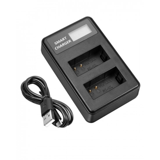 NB-10L Battery Charger LCD Smart USB Dual Channel Charger NB-10L Battery Charger LCD Smart USB Dual Channel Charger