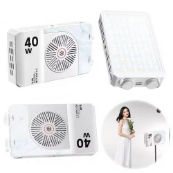 V40 Bi-Color 40W LED Fill Light Portable Adjustable Light