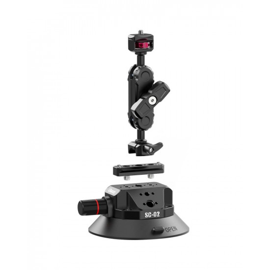 Ulanzi SC-02 Heavy-Duty Suction Cup Mount for Camera Ulanzi SC-02 Heavy-Duty Suction Cup Mount for Camera