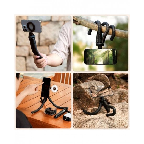 TELESIN Flexible Magnetic Suction Phones Tripod