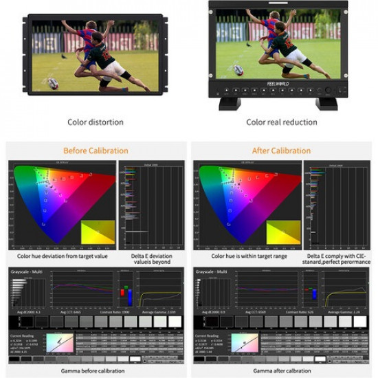 FeelWorld P133 PRO 13.3" Full HD High-Bright Broadcast Monitor