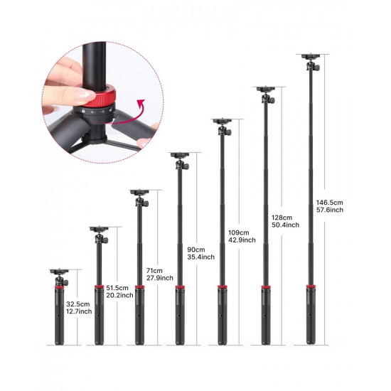 Ulanzi MT-44 Extendable Vlog Tripod