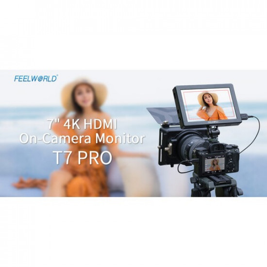 FeelWorld T7 PRO 7" High-Bright HDMI On-Camera Monitor with 3D LUTs FeelWorld T7 PRO 7" High-Bright HDMI On-Camera Monitor with 3D LUTs