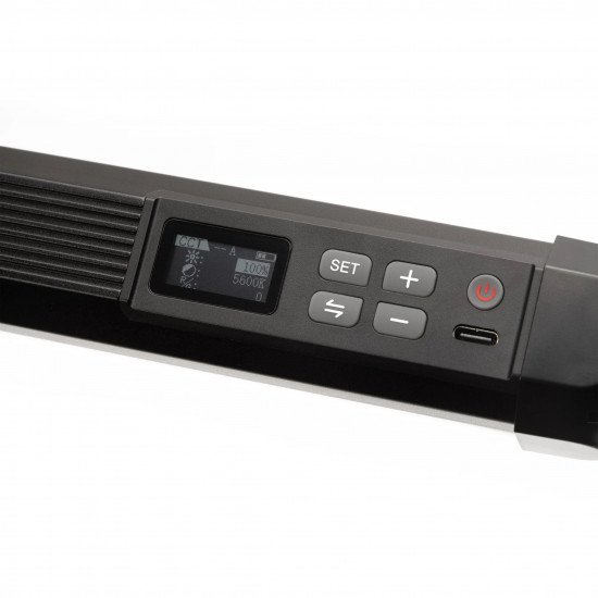 VILTROX K60 20W Handheld RGB LED Light Stick Black (22.8")