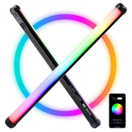 VILTROX K60 20W Handheld RGB LED Light Stick Black (22.8")