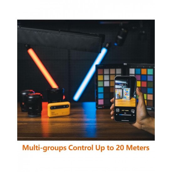 VILTROX K60 20W Handheld RGB LED Light Stick Black (22.8")