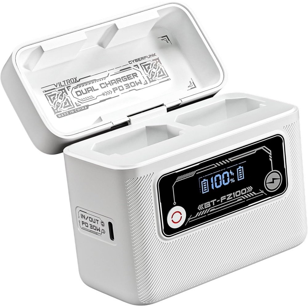 VILTROX BT-E6 Camera Battery Charging Case Power Bank for Canon LP-E6 (Battery Not Included) VILTROX BT-E6 Camera Battery Charging Case Power Bank for Canon LP-E6 (Battery Not Included)