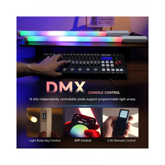 VILTROX P12 10W RGB LED Pixel Light Stick (22.76") VILTROX P12 10W RGB LED Pixel Light Stick (22.76")