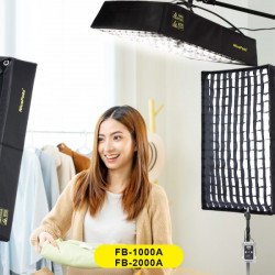 NiceFoto FB-1000A 100W Bi-Color Folding Fabric LED Light
