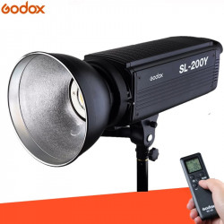 Godox SL200Y 200W Studio Continuous LED Video Light 3300K-5600K Photographic Lighting Bowens Mount Photography lamp With Remote Godox SL200Y 200W Studio Continuous LED Video Light 3300K-5600K Photographic Lighting Bowens Mount Photography lamp With Remote