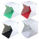 Portable Photo Studio LED Light Box Shooting Tent Mini Folding Photography Studio Softbox with 4 Colors Backdrops