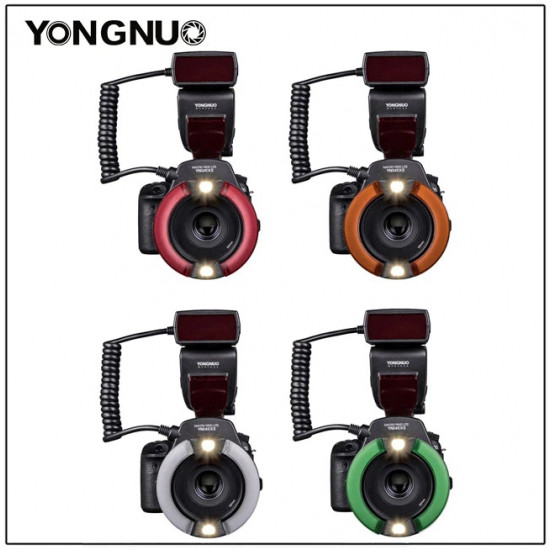 Yongnuo YN14EX II TTL LED Macro Ring Flash Light Double Lamp Macro Flash for Canon 5D4 1DX2 5Dsr 750D 6d2 DSLR Camera Yongnuo YN14EX II TTL LED Macro Ring Flash Light Double Lamp Macro Flash for Canon 5D4 1DX2 5Dsr 750D 6d2 DSLR Camera