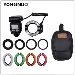 Yongnuo YN14EX II TTL LED Macro Ring Flash Light Double Lamp Macro Flash for Canon 5D4 1DX2 5Dsr 750D 6d2 DSLR Camera