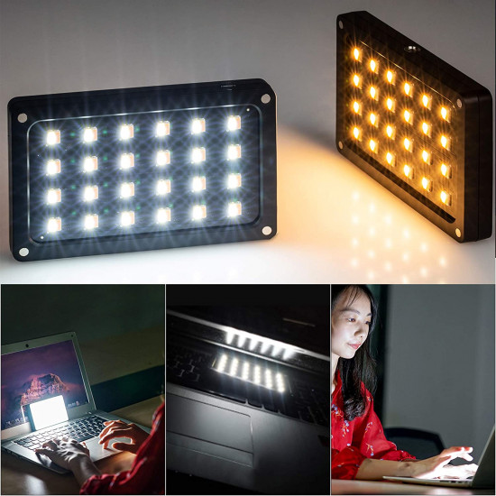 Viltrox RB08 Bi-color 2500K-8500K Mini Video LED Light Portable Fill Light Built-in Battery for Phone Camera Shooting Studio Viltrox RB08 Bi-color 2500K-8500K Mini Video LED Light Portable Fill Light Built-in Battery for Phone Camera Shooting Studio