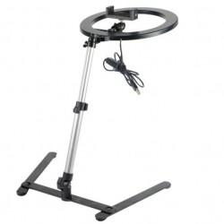 Cell phone Stander With LED Ring, Stand Studio Fill Light for Videos Cell phone Stander With LED Ring, Stand Studio Fill Light for Videos
