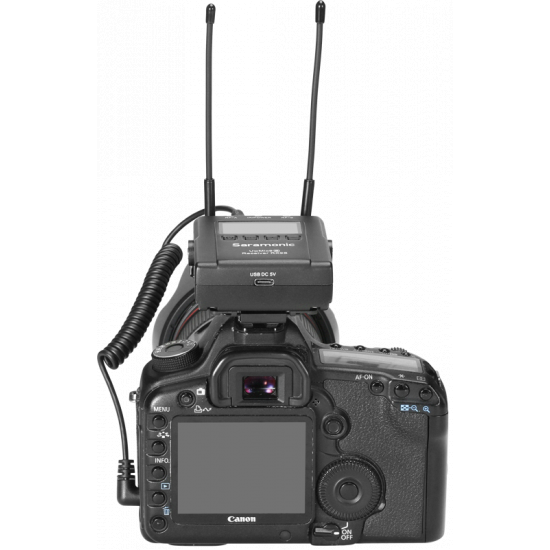 SARAMONIC UWMIC9S KIT2 WIRELESS MICROPHONE SYSTEM (TX+TX+RX)