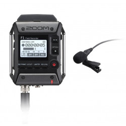 Zoom F1 Field Recorder with Lavalier Microphone Zoom F1 Field Recorder with Lavalier Microphone