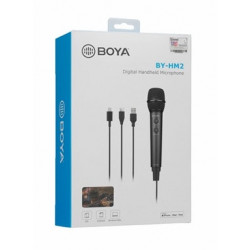 BOYA BY-HM2 Digital Handheld Microphone BOYA BY-HM2 Digital Handheld Microphone