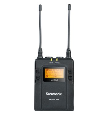 Saramonic Dual-Channel Receiver RX9 for UwMic9 wireless audio system