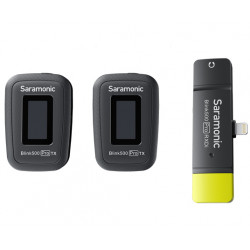 Saramonic Blink 500 Pro B4 Dual-Channel 2.4G Wireless Microphone System Saramonic Blink 500 Pro B4 Dual-Channel 2.4G Wireless Microphone System