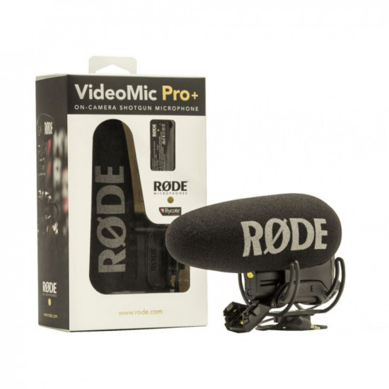 Rode VideoMic PRO+ On-Camera Video Shotgun Microphone