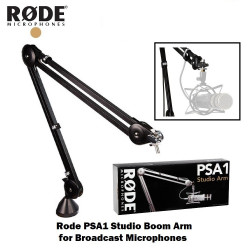  Rode PSA1 Professional Studio Boom Desk Mounted Broadcast Mic Microphone Arm Black (PSA 1)