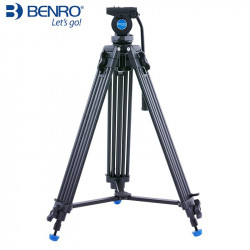 BENRO KH25N KH-25N Video Camera Tripod Professional Hydraulic Head Magnesium Alloy Tripod+Video Tripods Bag