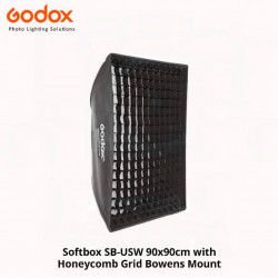 Softbox Godox SB-USW 90cm 90x90cm Bowens Mount with Grid Softbox Godox SB-USW 90cm 90x90cm Bowens Mount with Grid