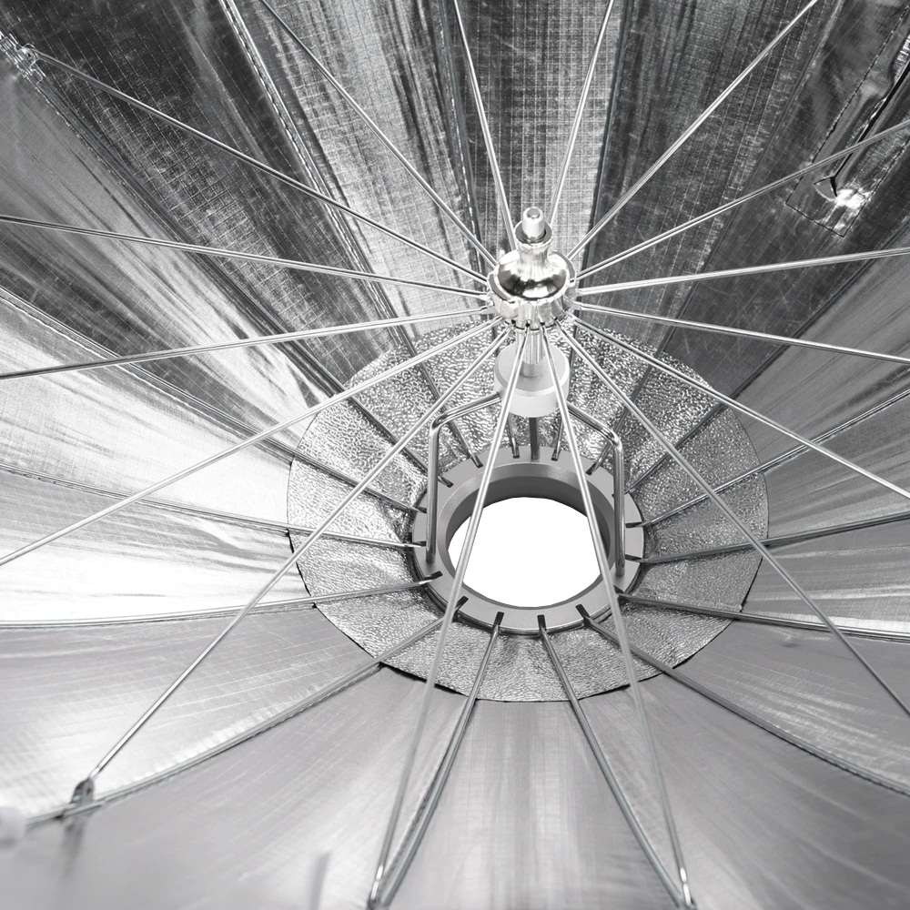 Godox AD-S85S 85cm Deep Parabolic Softbox Inside Silver with Honeycomb Grid Godox Mount Softbox for AD400PRO Flash Godox AD-S85S 85cm Deep Parabolic Softbox Inside Silver with Honeycomb Grid Godox Mount Softbox for AD400PRO Flash