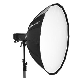 Godox AD-S65 65cm White or Silver Deep Parabolic Softbox with honeycomb grid for Godox AD400Pro Flash Godox AD-S65 65cm White or Silver Deep Parabolic Softbox with honeycomb grid for Godox AD400Pro Flash