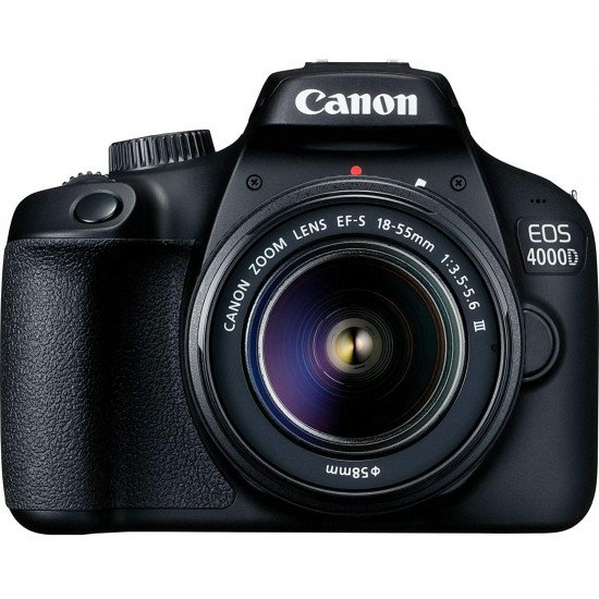 Canon EOS 4000D Body and EF-S 18-55mm III Lens Canon EOS 4000D Body and EF-S 18-55mm III Lens