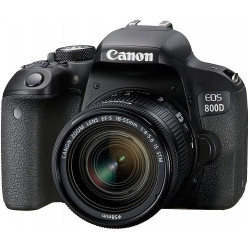  Canon EOS 800D Digital SLR Camera with 18-55mm EF-S IS STM Lens