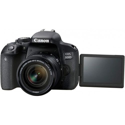  Canon EOS 800D Digital SLR Camera with 18-55mm EF-S IS STM Lens