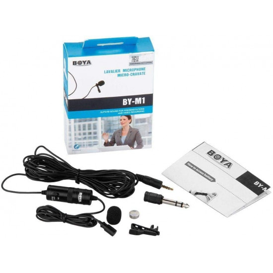 BOYA BY M1 Lavalier Microphone BOYA BY M1 Lavalier Microphone