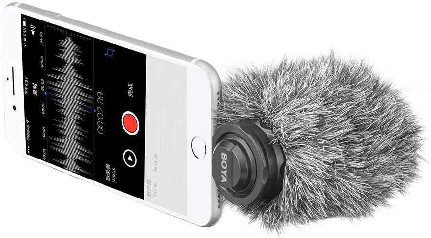 BOYA BY-DM200 Lightning Digital Mono Microphone for iOS devices BOYA BY-DM200 Lightning Digital Mono Microphone for iOS devices