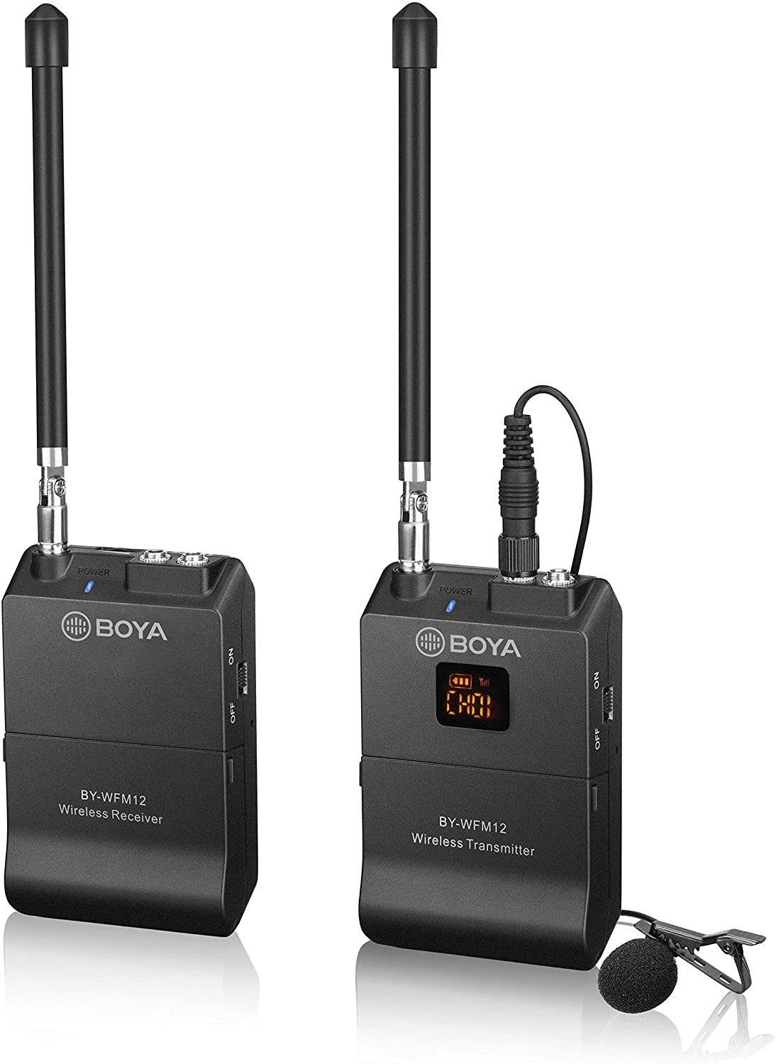 BOYA BY-WFM12 VHF Wireless Microphone BOYA BY-WFM12 VHF Wireless Microphone