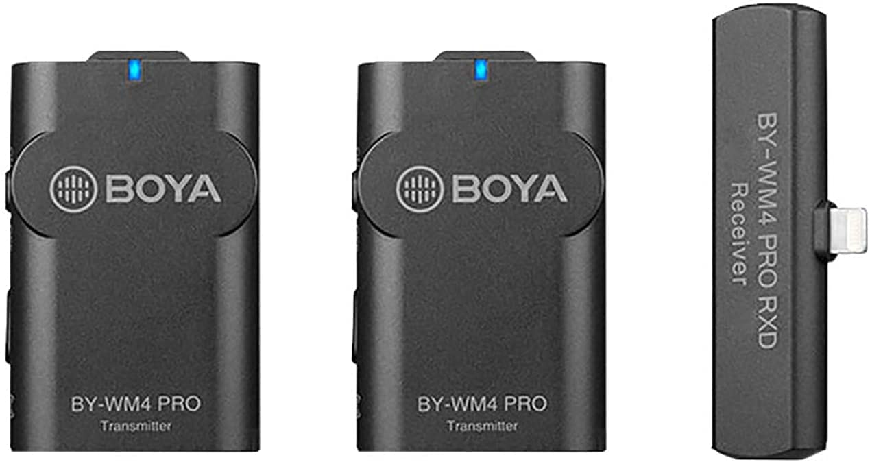 BOYA BY-WM4 PRO-K4 2.4G Wireless Microphone System