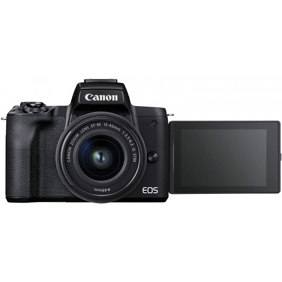 Canon EOS M50 Mark II EF-M 15-45mm IS STM Kit Black Canon EOS M50 Mark II EF-M 15-45mm IS STM Kit Black
