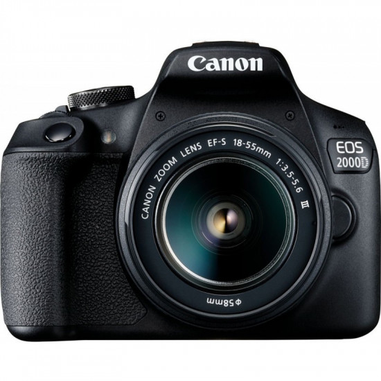 Canon EOS 2000D 18-55mm III Lens 24.1MP DSLR Camera Canon EOS 2000D 18-55mm III Lens 24.1MP DSLR Camera