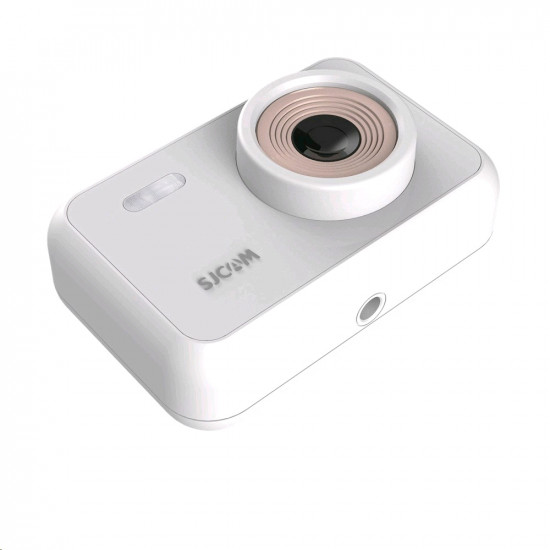 SJCAM Fun Cam 2″ LCD Kids HD Digital Action Camera with in-Built Games for Children and Adult Kids (White)