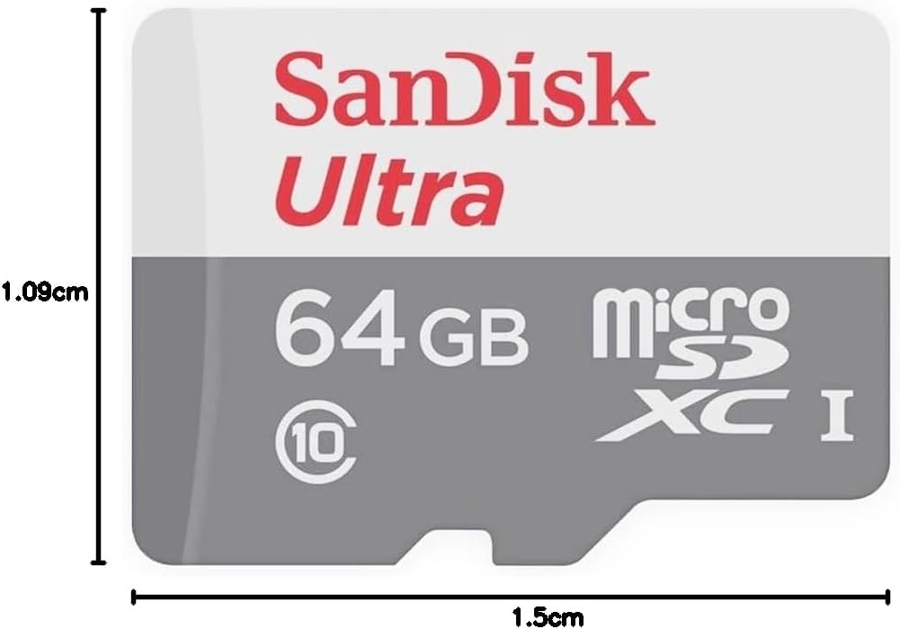 SanDisk Ultra 64GB MicroSDXC UHS-I 140MB/s R Memory Card